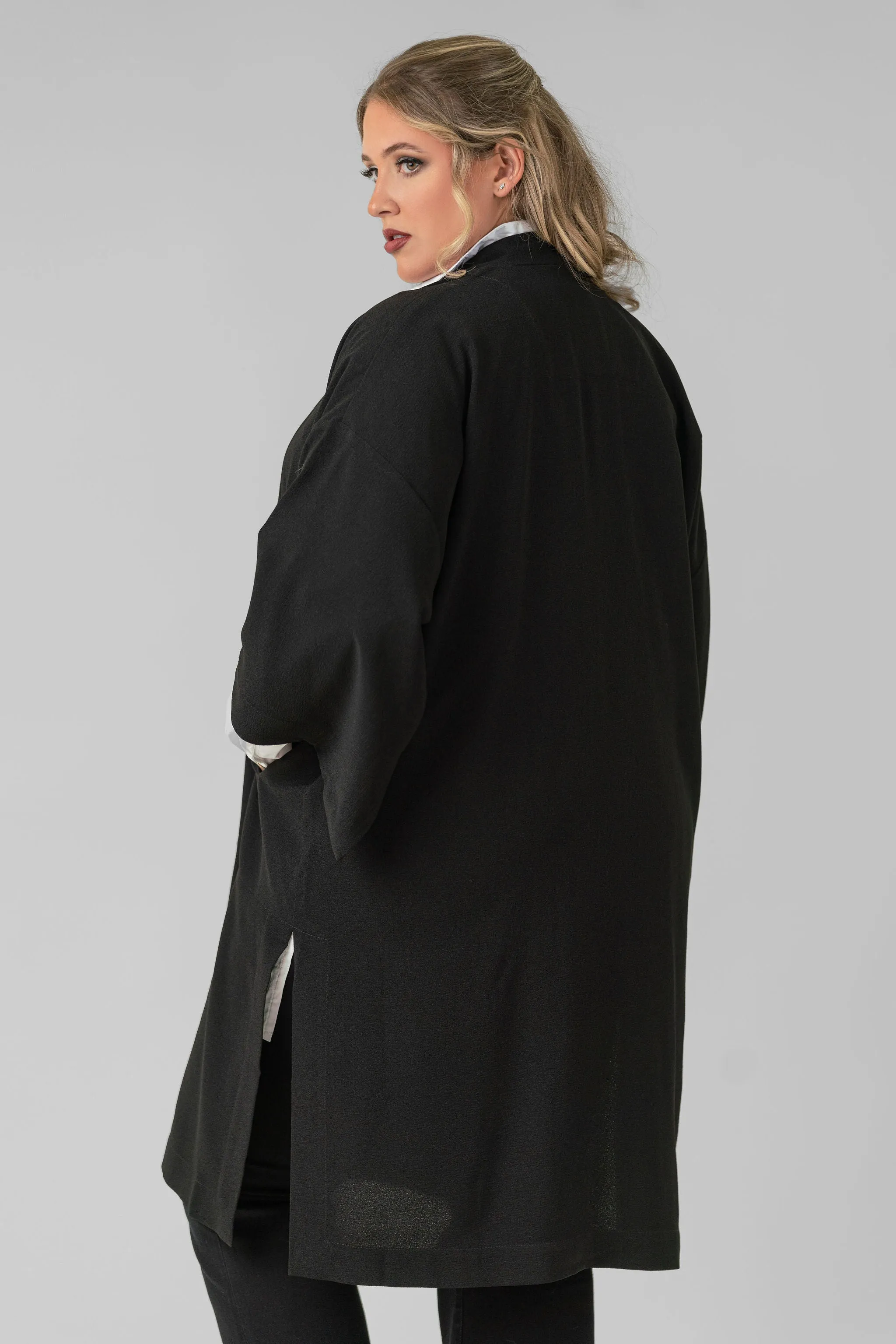 NAMI CREPE KIMONO JACKET