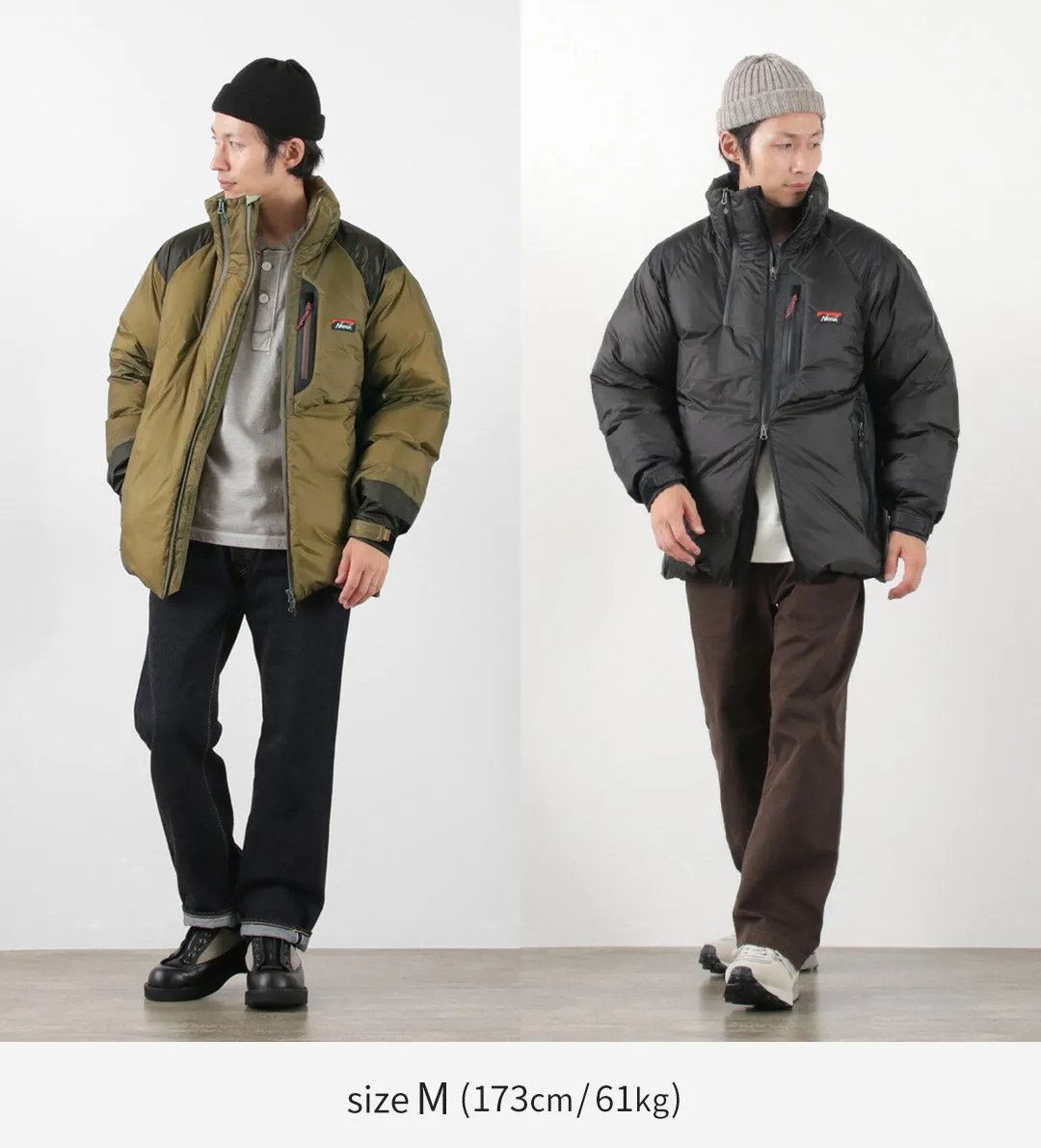 NANGA / Aurora Light Down Stand Collar Down Jacket Mikami