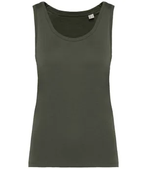 Native Spirit Ladies Tank Top | Organic Khaki