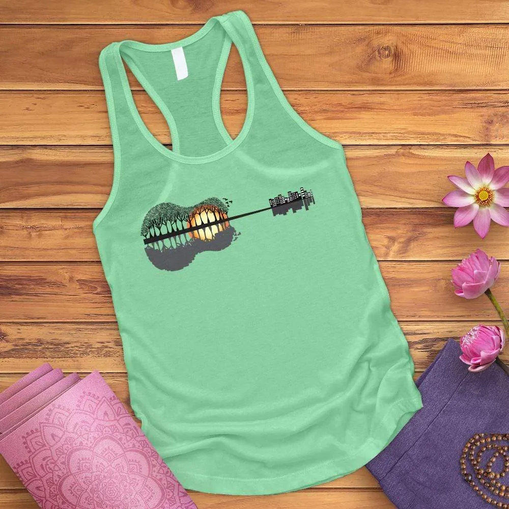 Nature Guitar Tank Top