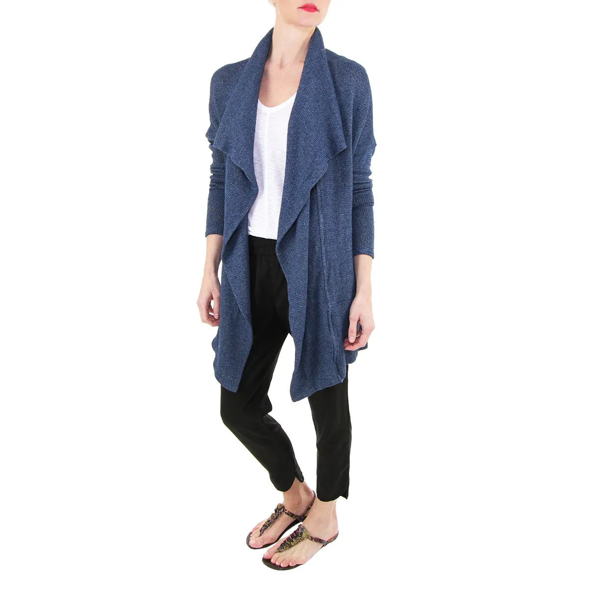 Navy Slouchy Cardigan