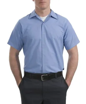 NEW  CornerStone - Short Sleeve Pocketless Snap Shirt. CS26