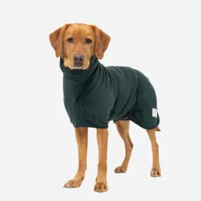 NEW Ruff and Tumble Dog Drying Coat - Forest Green