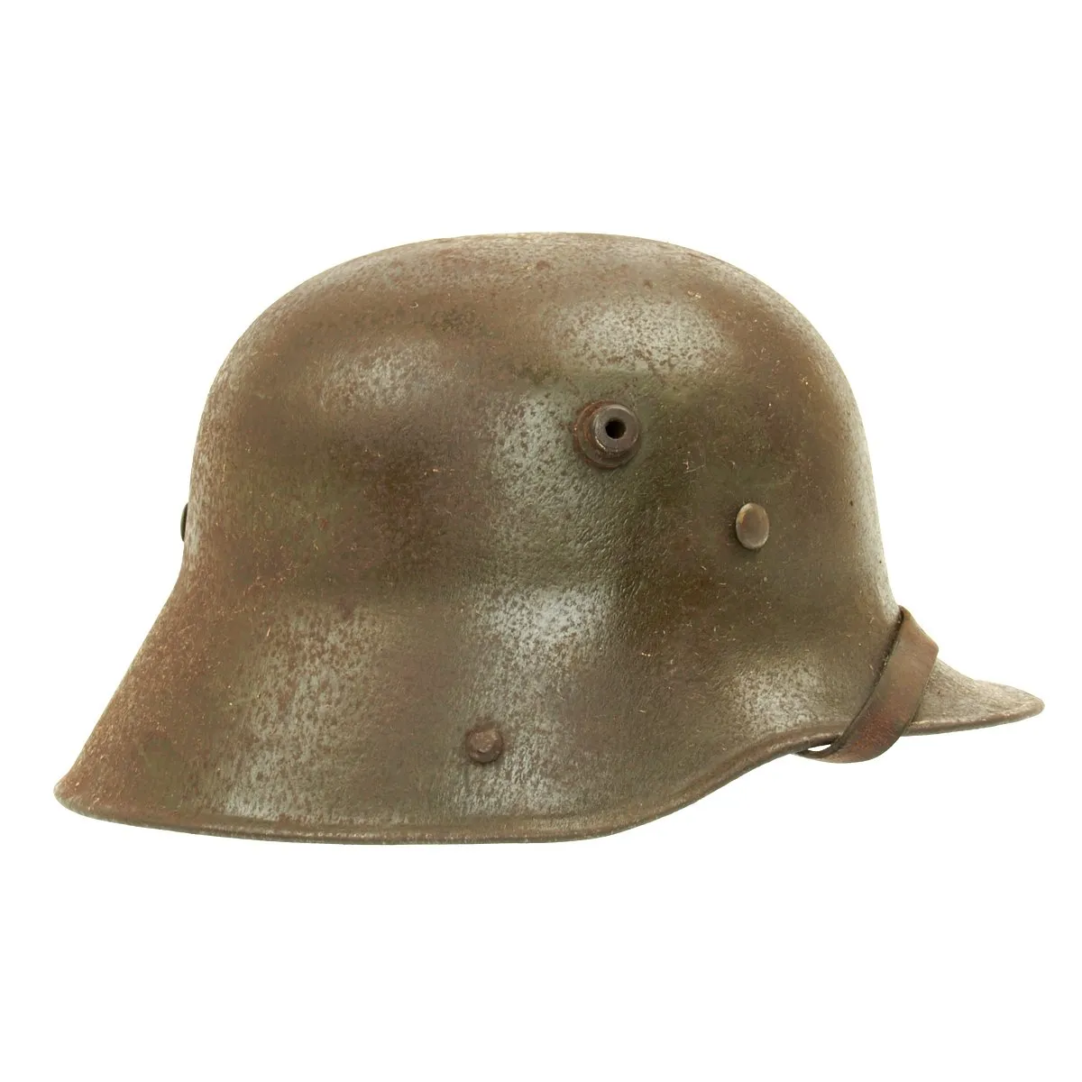 Original German WWI M16 WWII Transitional Helmet with Original Liner - ET66