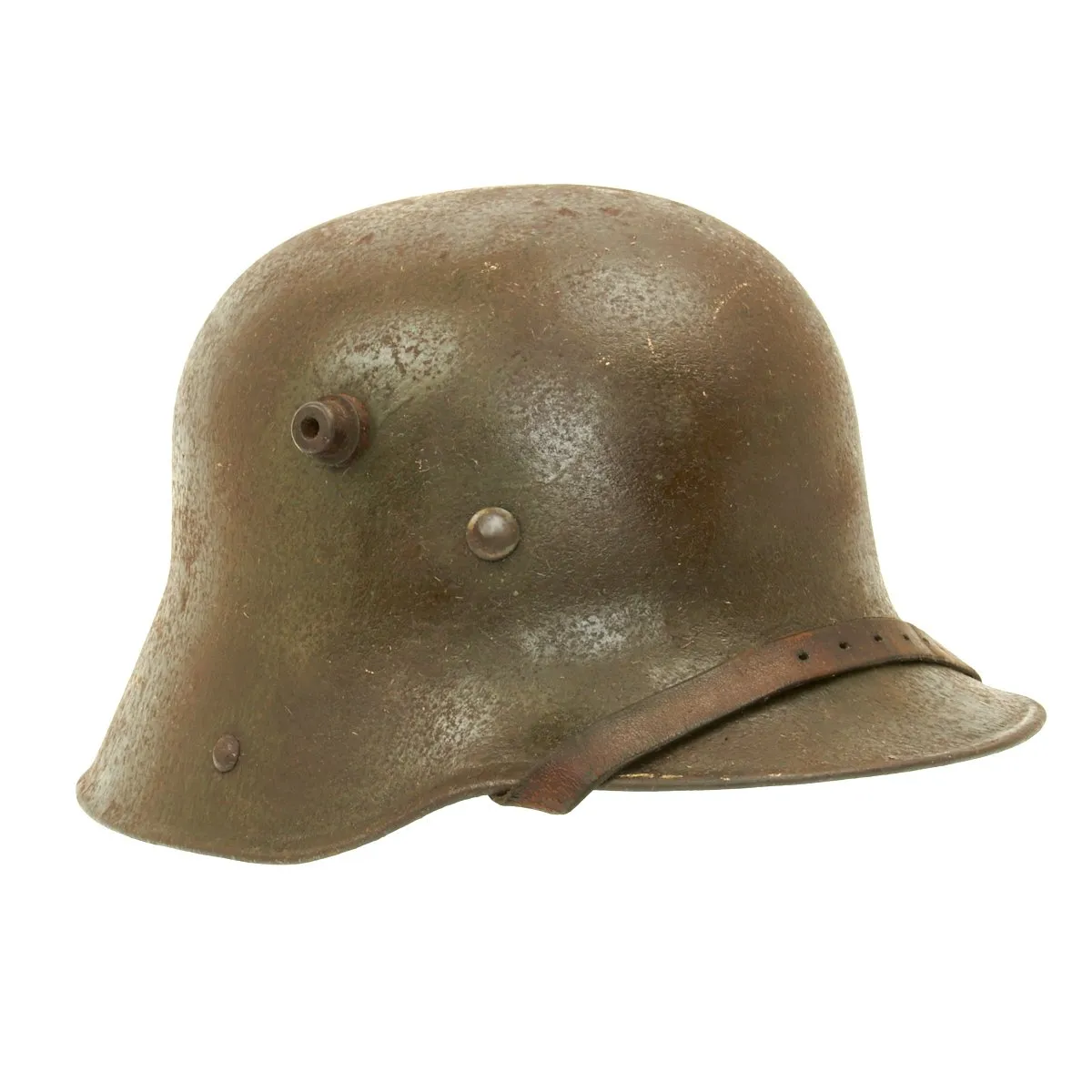 Original German WWI M16 WWII Transitional Helmet with Original Liner - ET66