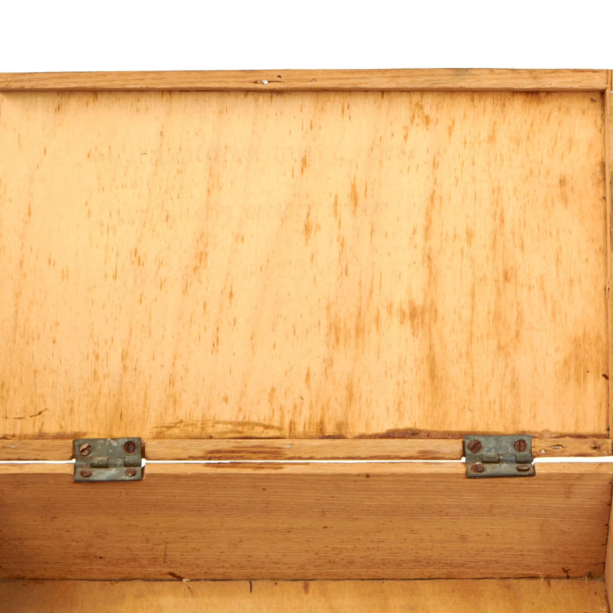 Original German WWII Decorated Eastern Front Wooden Keepsake Box, As Featured In The Book “Trench Art, An Illustrated History” by Jane Kimball on Pages 336 & 352