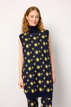 Orion Knit Vest - Midtnight Stars