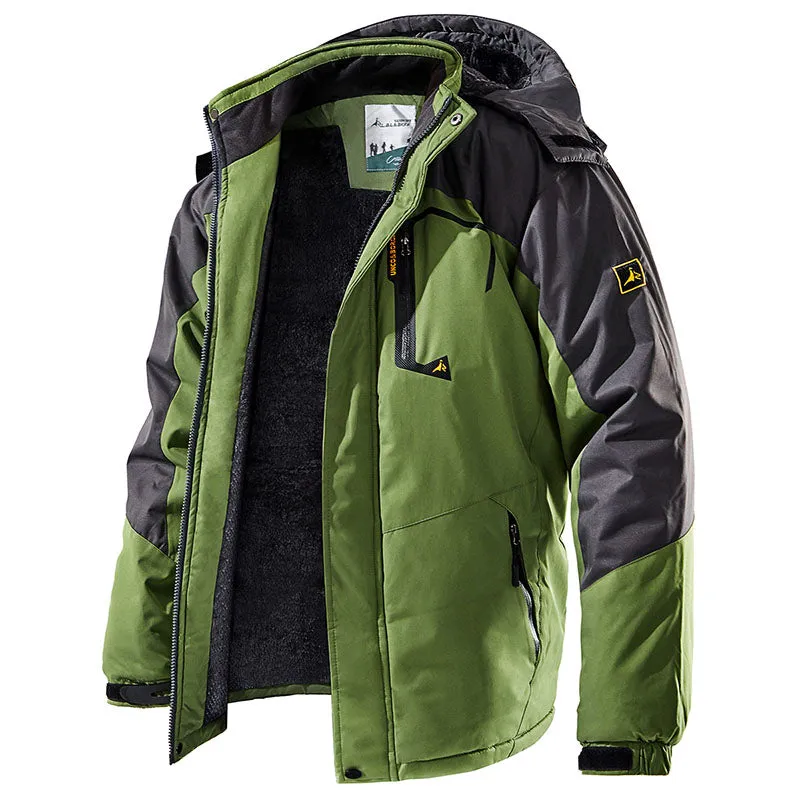 Outdoor Waterproof Windbreaker Ski Jacket