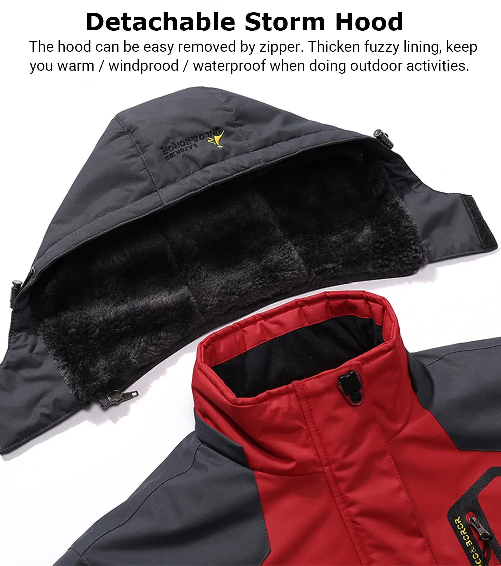 Outdoor Waterproof Windbreaker Ski Jacket