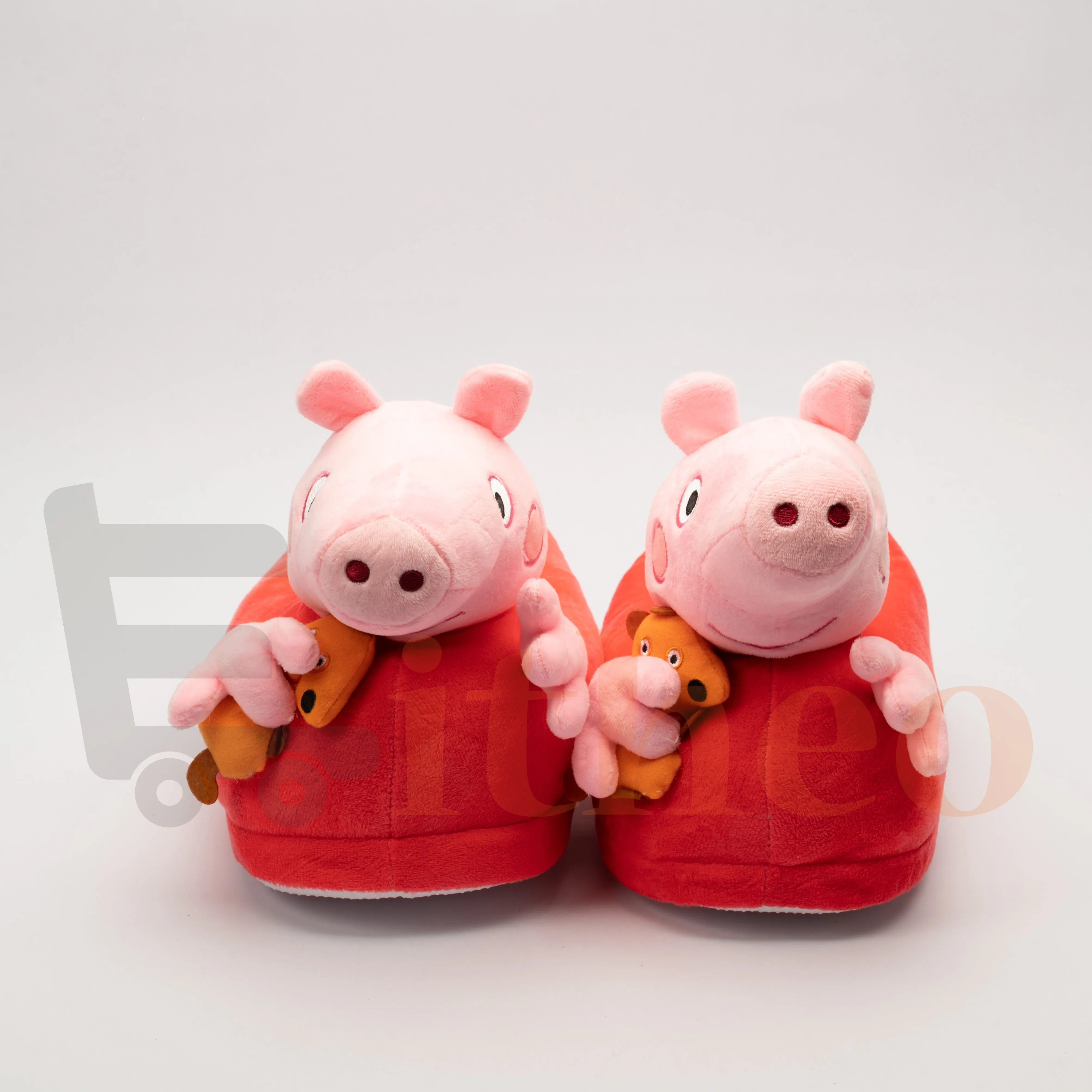 Peppa Pig Plush Slipper(Free Size)