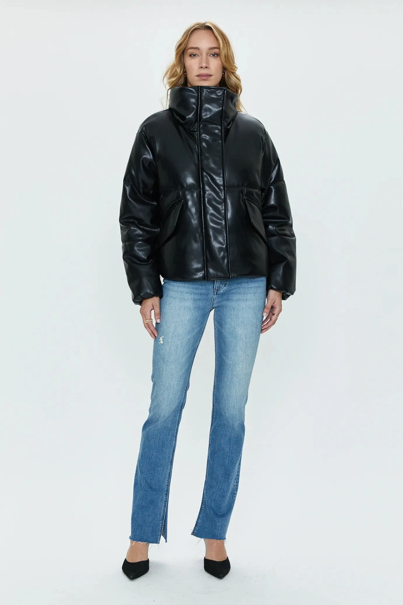 PISTOLA - DONOVAN SWING PUFFER JACKET NOIR