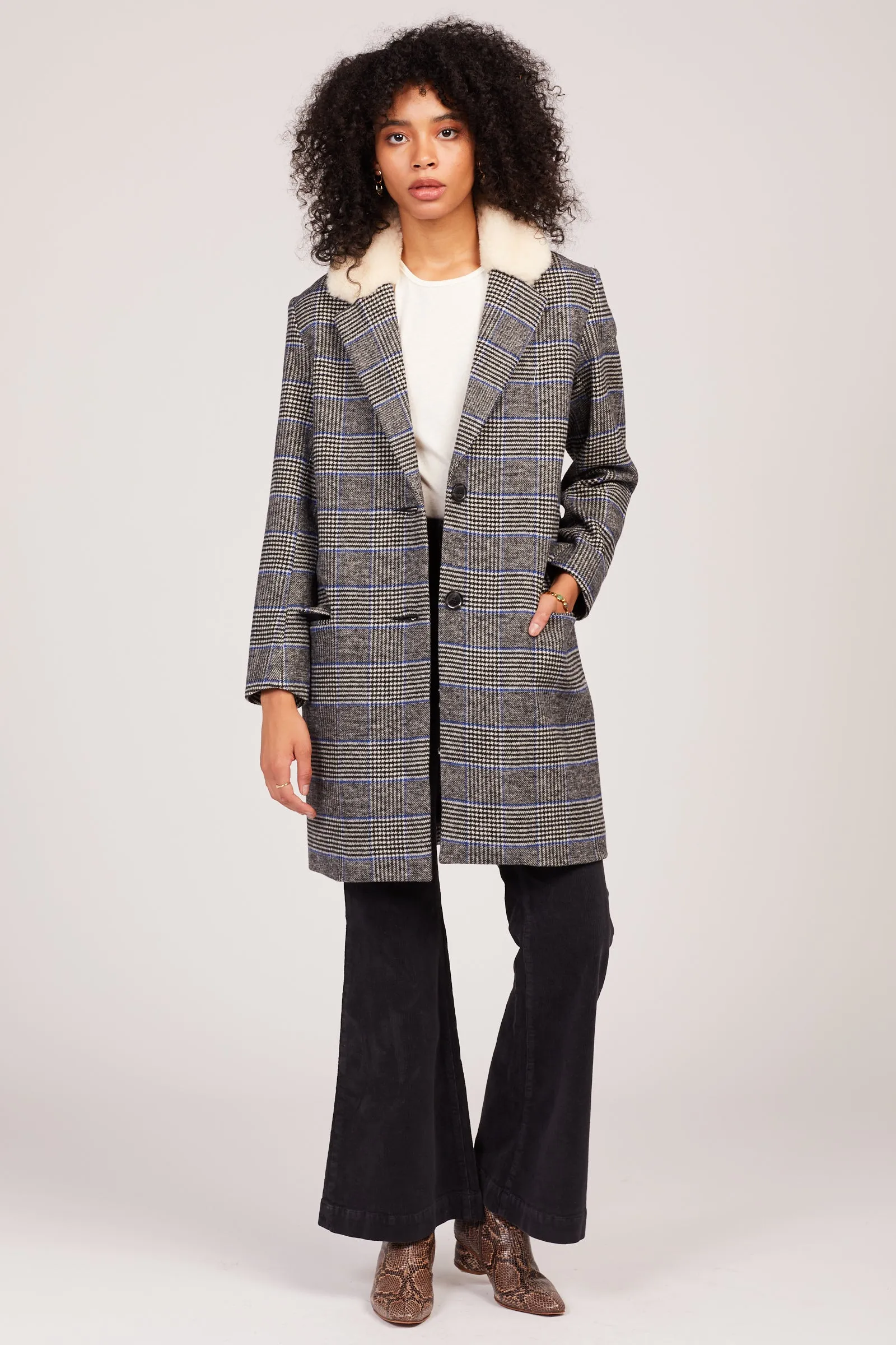 Plaid Amaya Coat