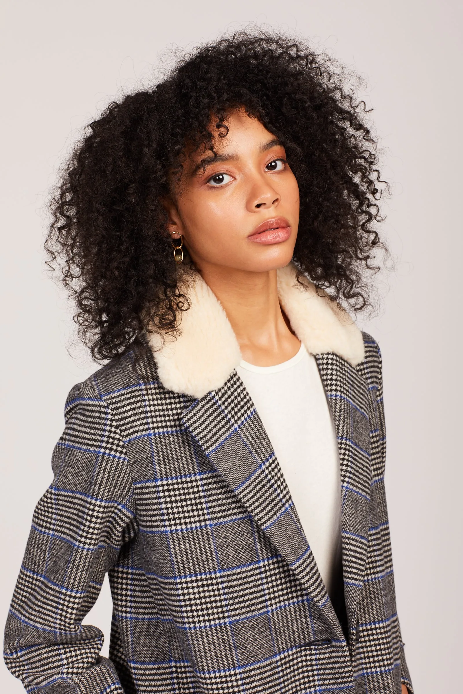 Plaid Amaya Coat