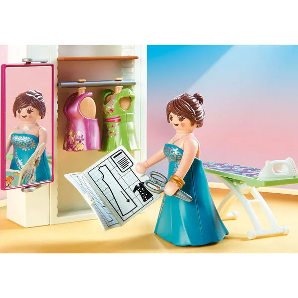 Playmobil Bedroom with Sewing Corner