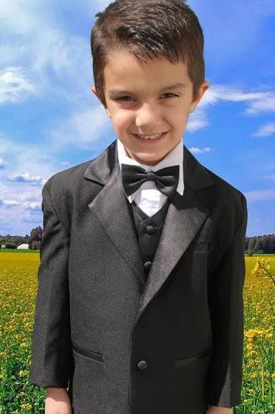 "Prodigy" Kids Black Tuxedo Package