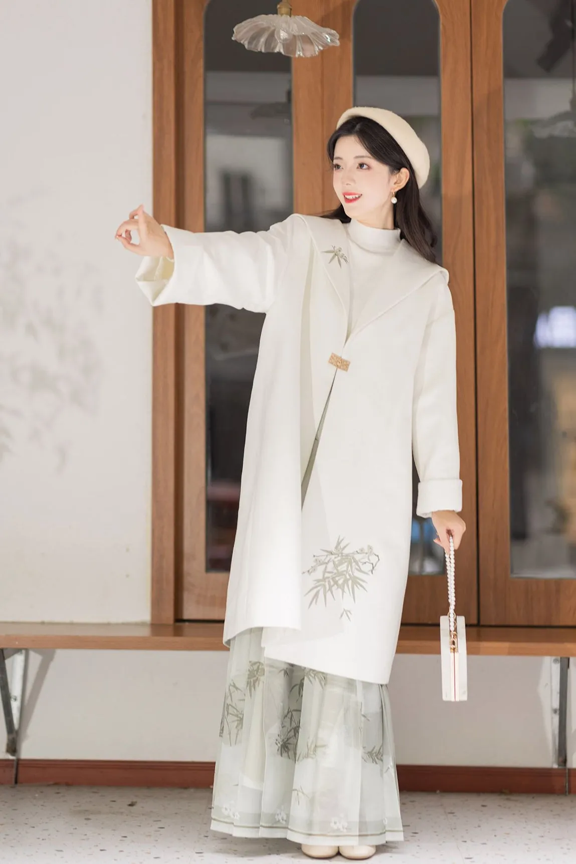 "竹墨清影" Modern Hanfu Set