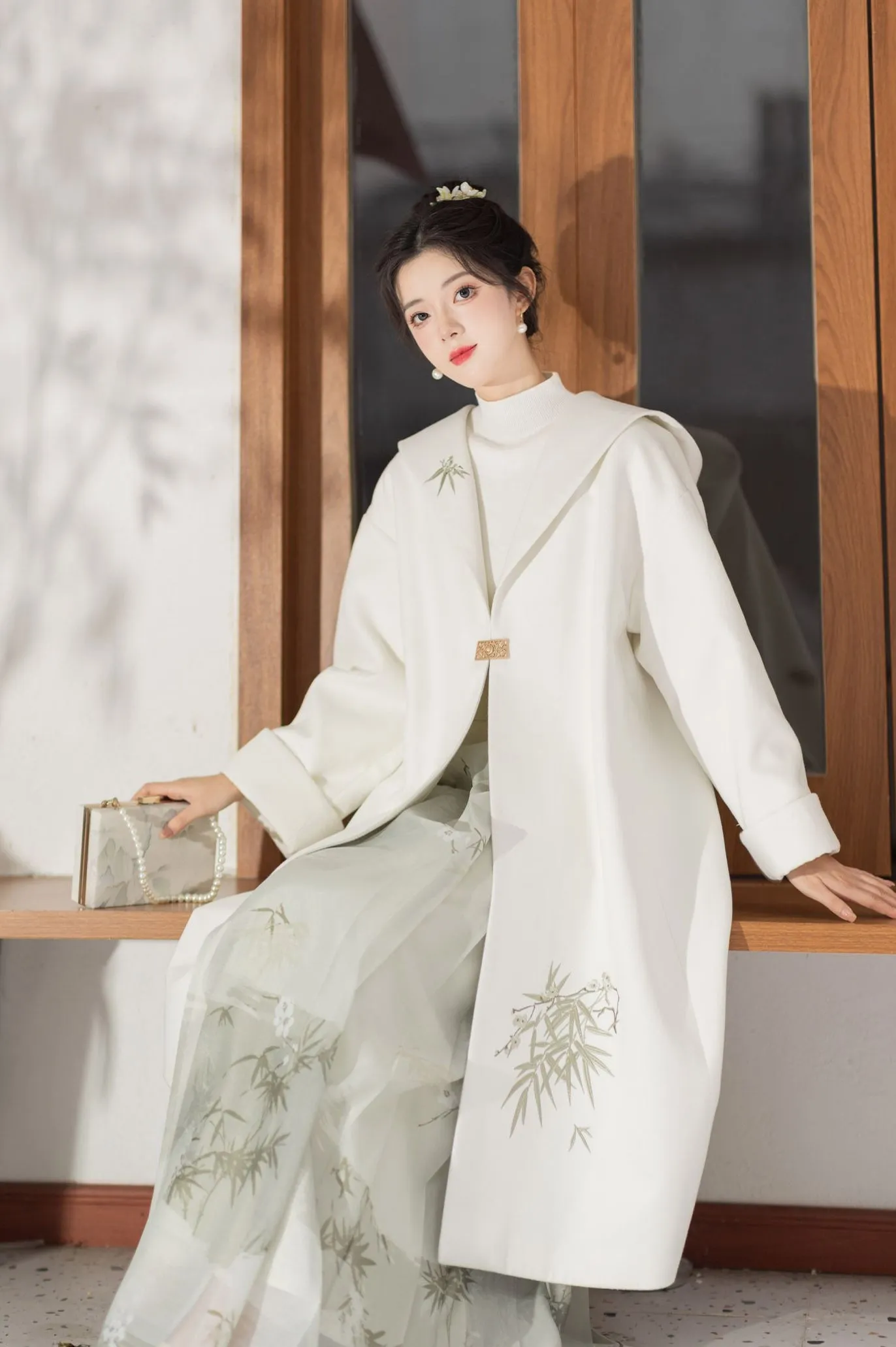 "竹墨清影" Modern Hanfu Set