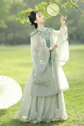 "不染"Ming-Dynasty Hanfu Set