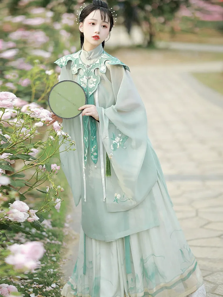 "不染"Ming-Dynasty Hanfu Set