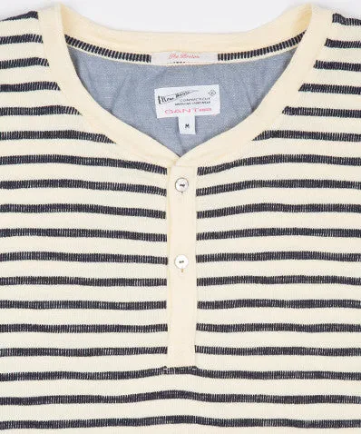 "The Breton" Striped Henley Shirt