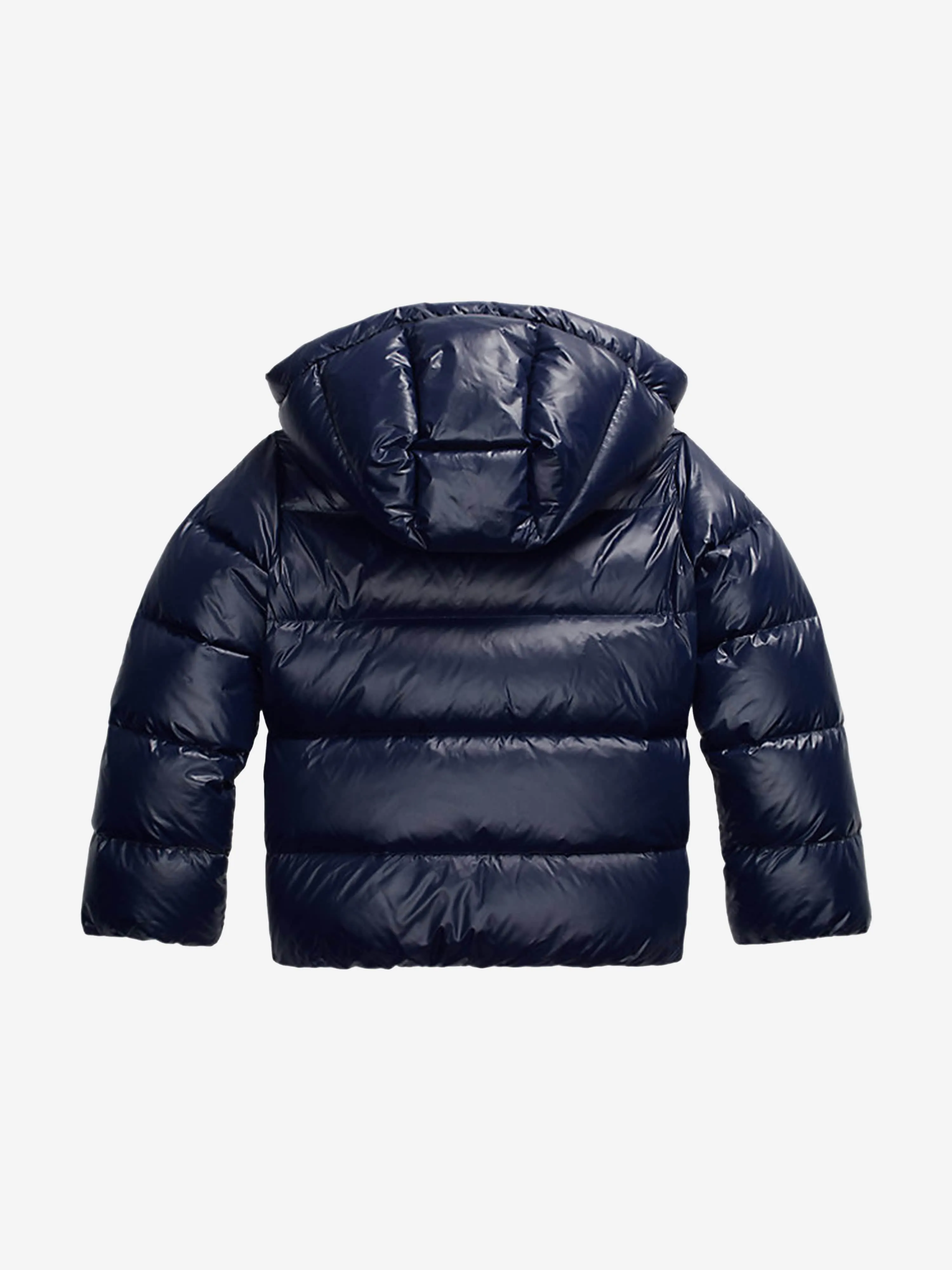 Ralph Lauren Girls Down Puffer Jacket in Navy