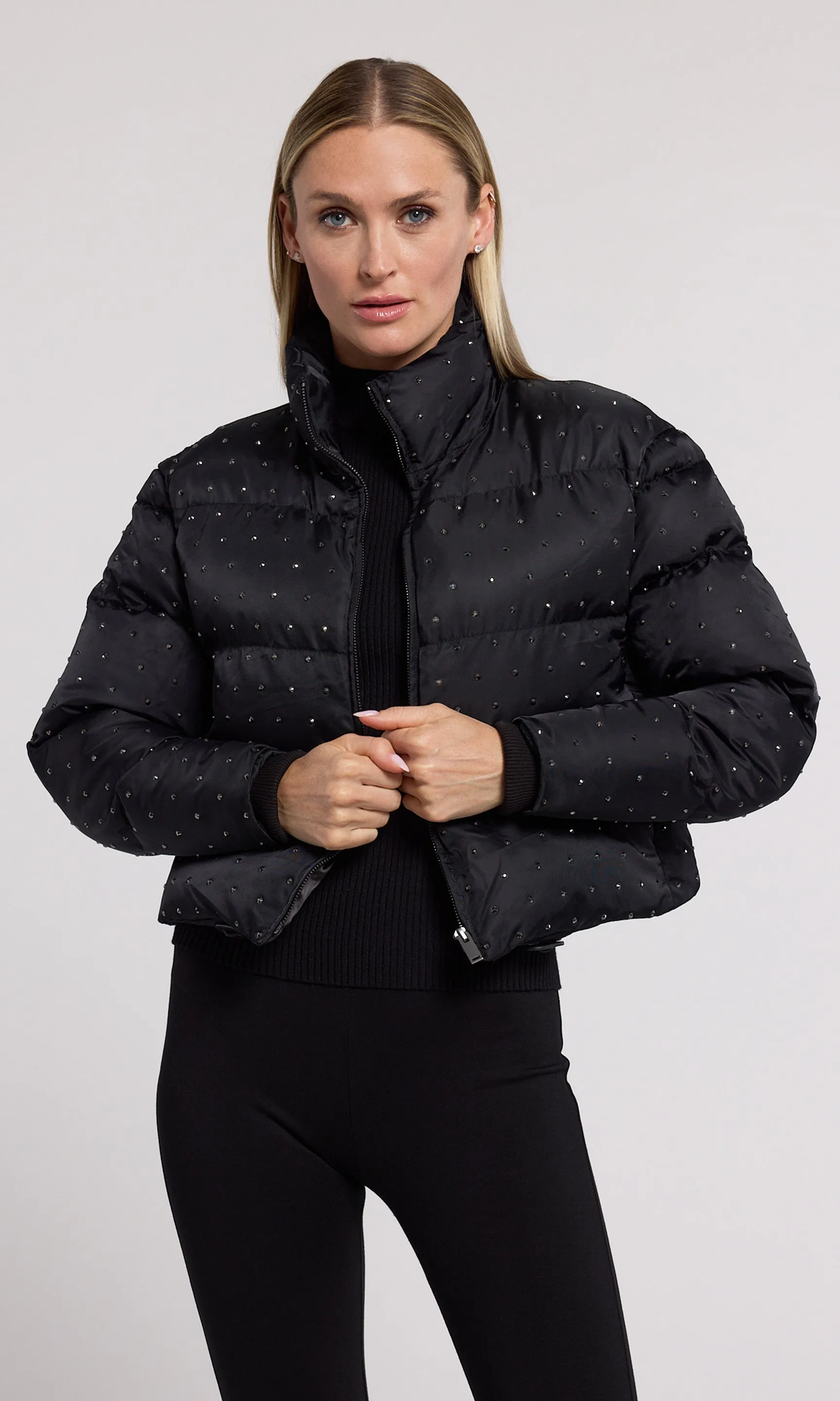 Rhoda Crystal Puffer