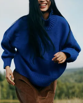 Rhys Sweater, Cobalt