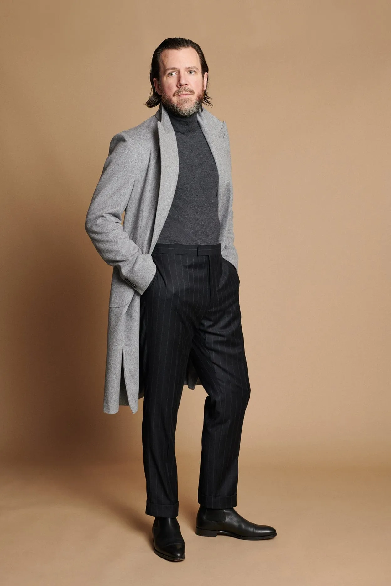 Sean Fine Merino Turtleneck Sweater