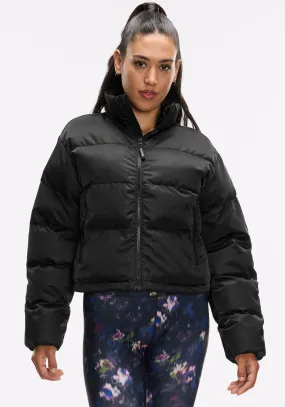 Shine Crop Puffer Jacket