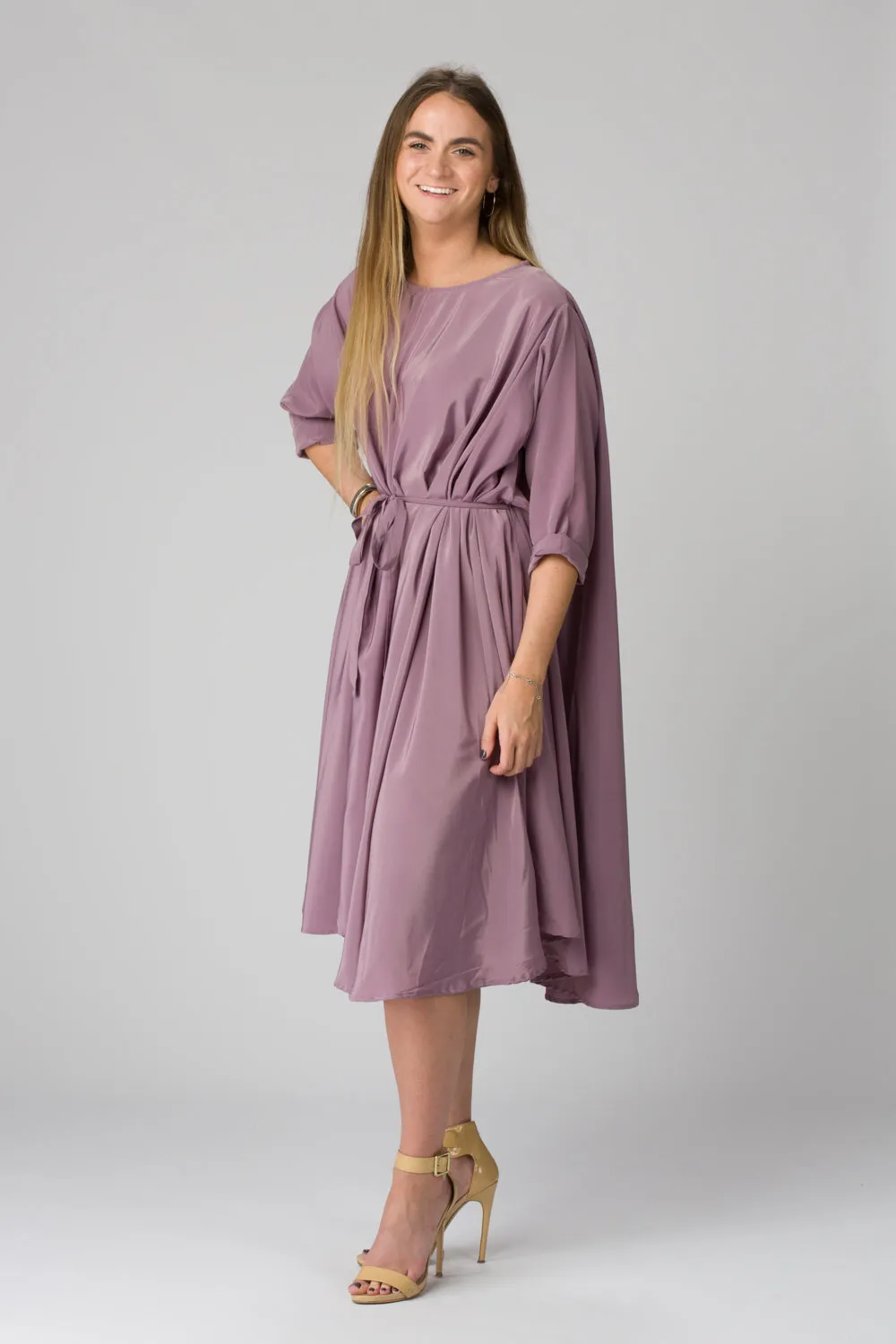 Shunka - Purple Mauve Crepe