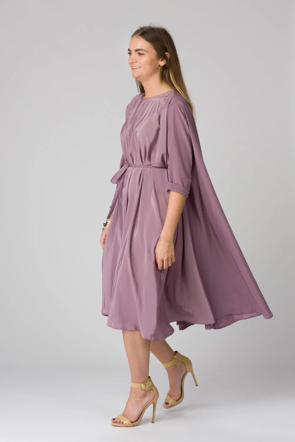 Shunka - Purple Mauve Crepe