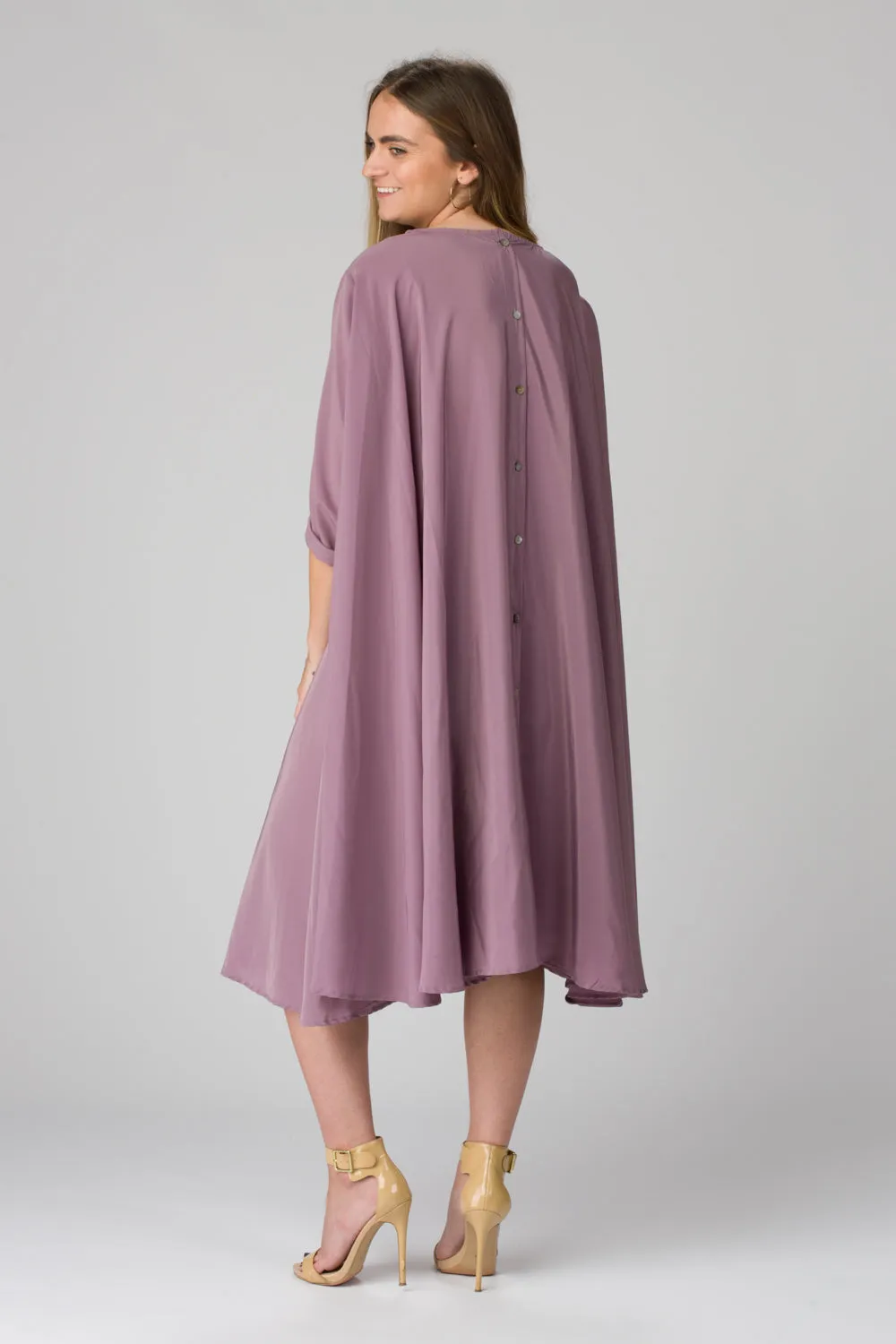 Shunka - Purple Mauve Crepe