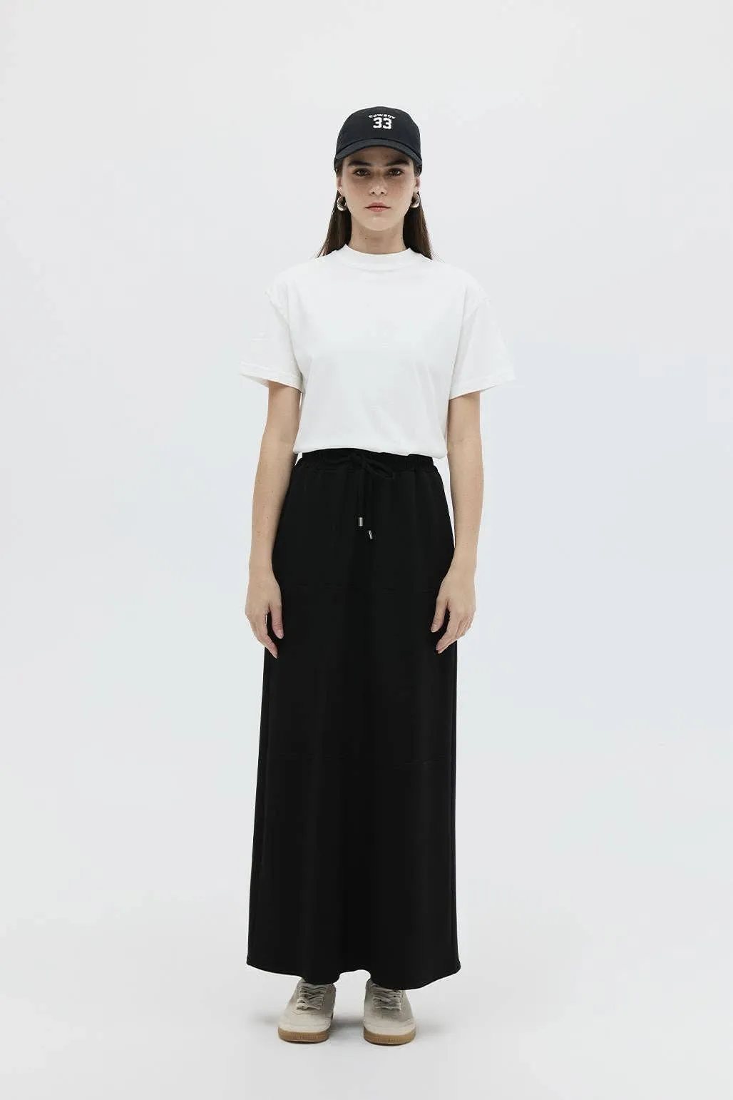 Sweat Skirt Black