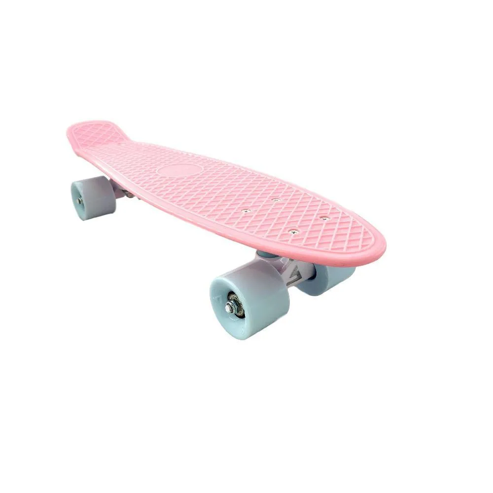 Swell 22" Complete Coral Pink White mini Skateboard