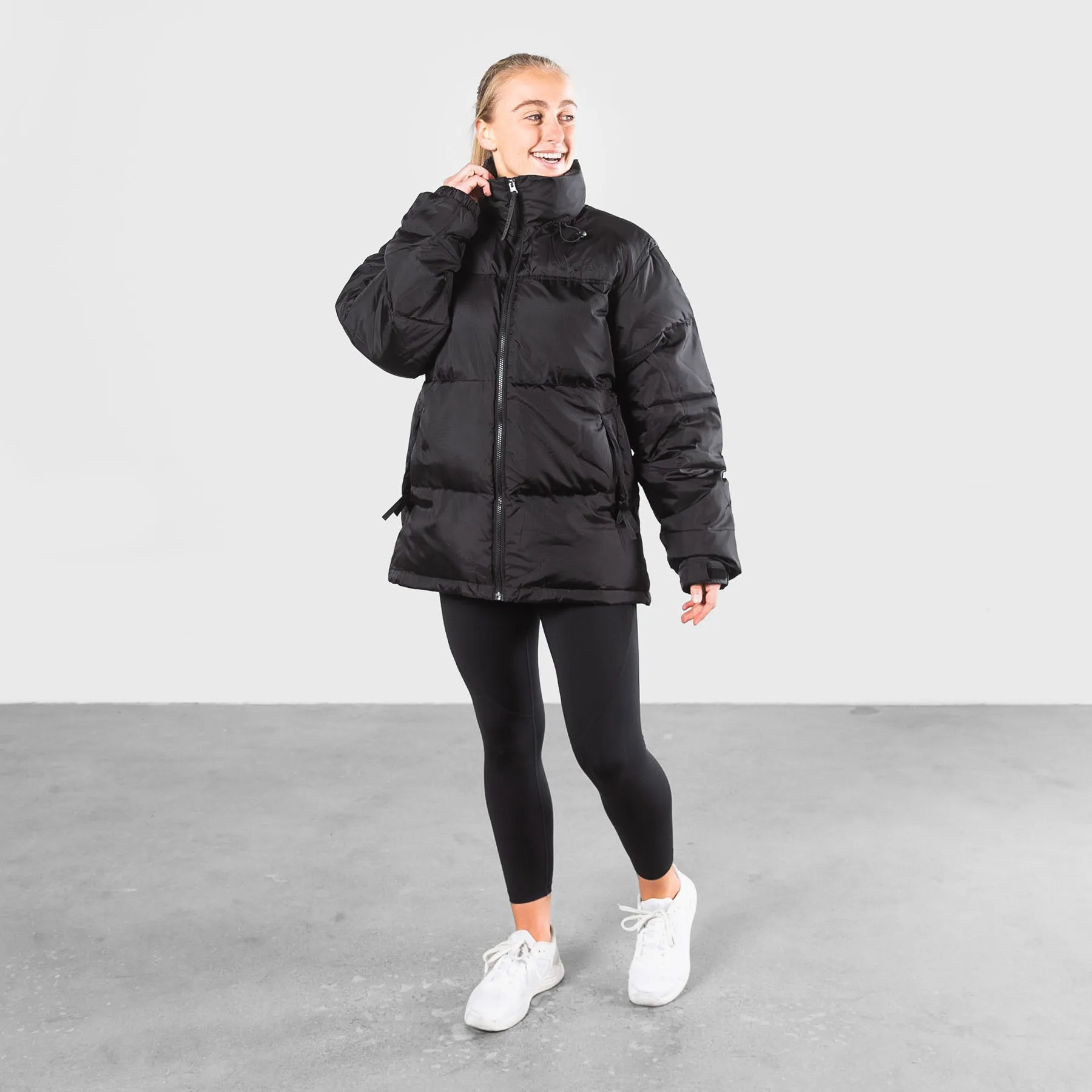 THE BRAVE - SIGNATURE PUFFER JACKET - UNISEX - BLACK