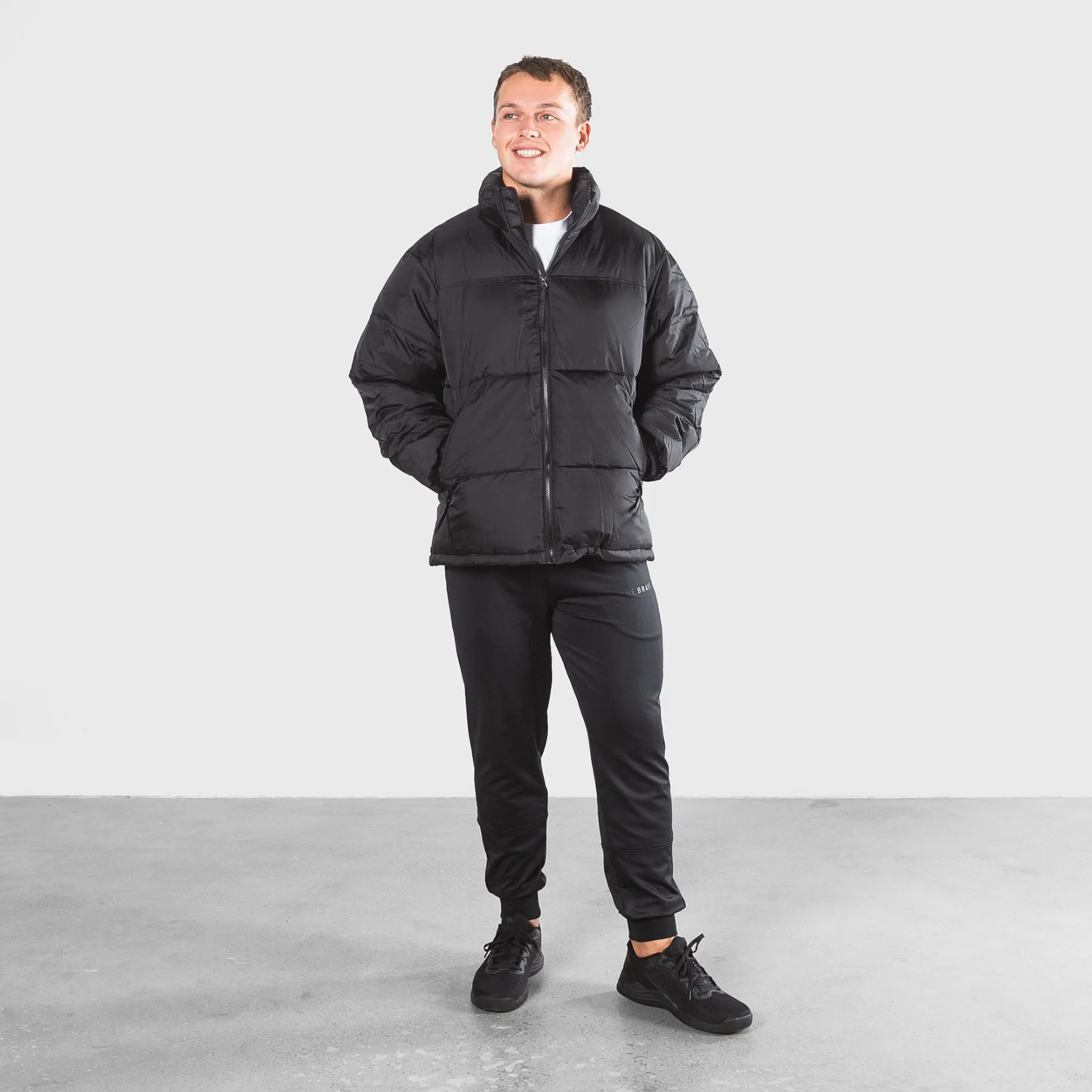 THE BRAVE - SIGNATURE PUFFER JACKET - UNISEX - BLACK