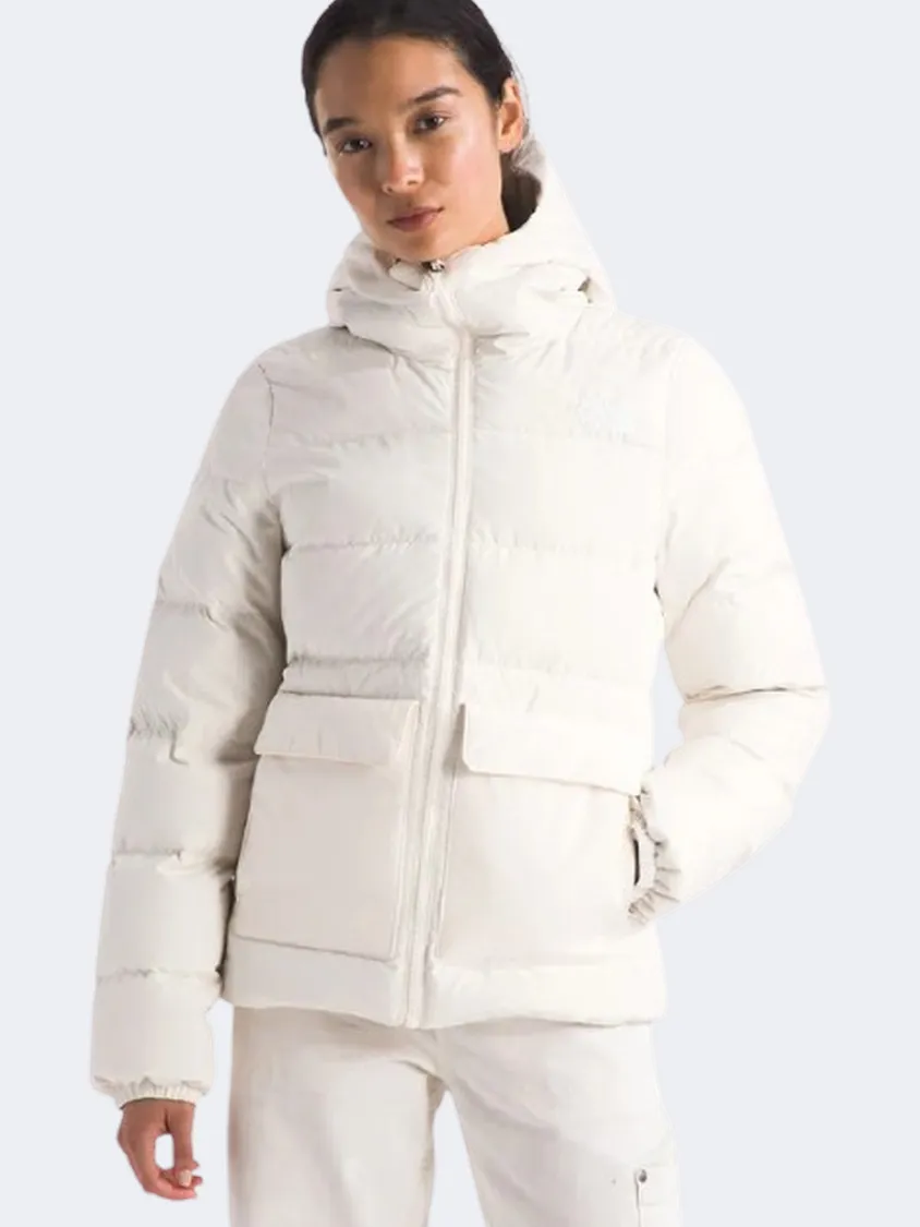 The North Face Gotham Women Lifestyle Jacket White Dune