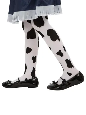 Tights, Cowgirl Cow Print