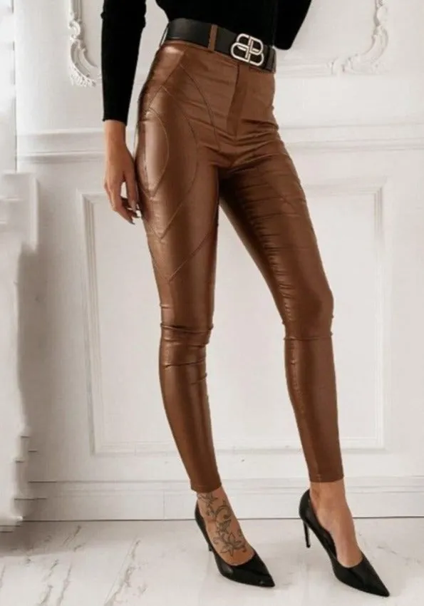 TRINITY LEATHER PANTS