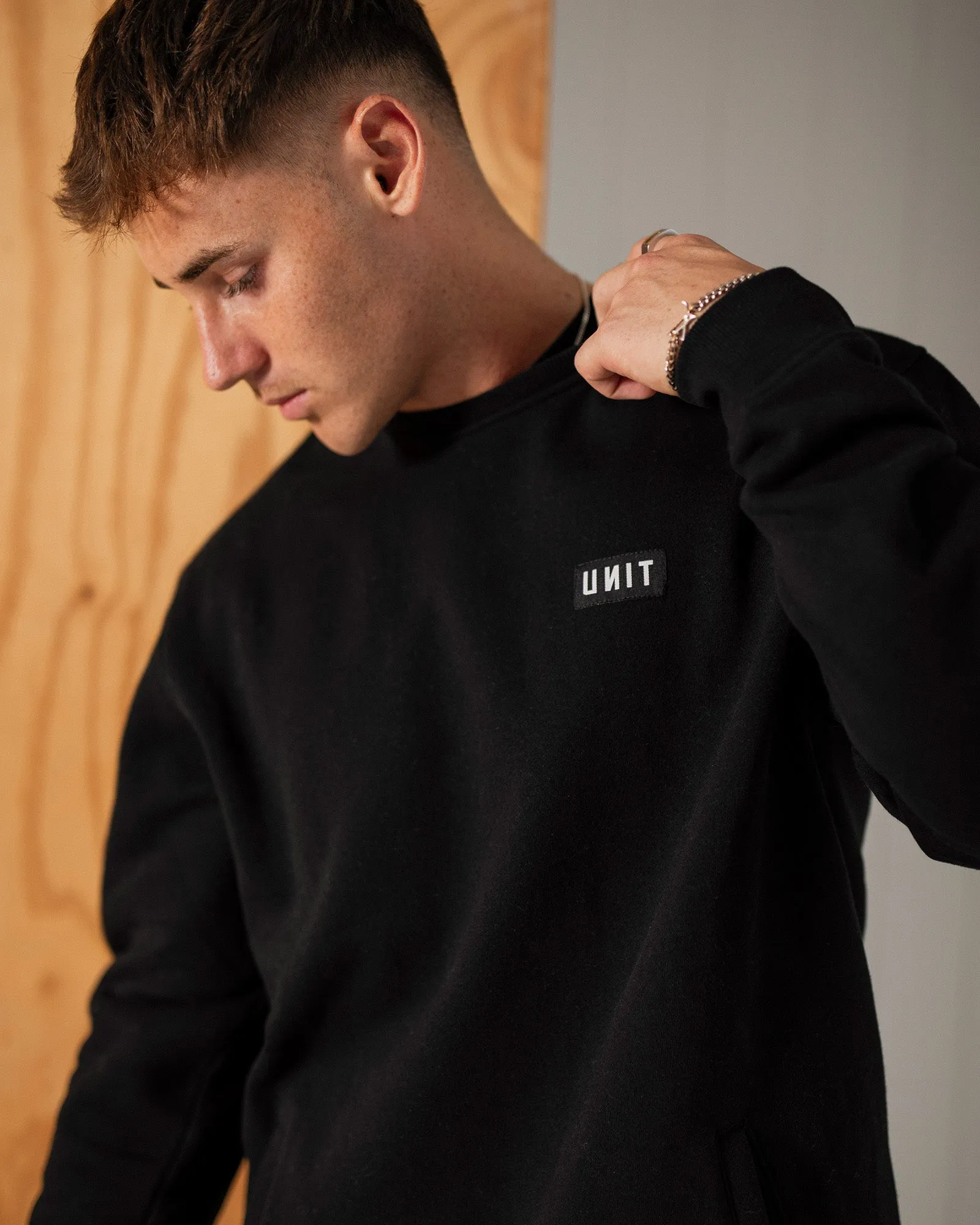 UNIT Stack Mens Crew Sweater