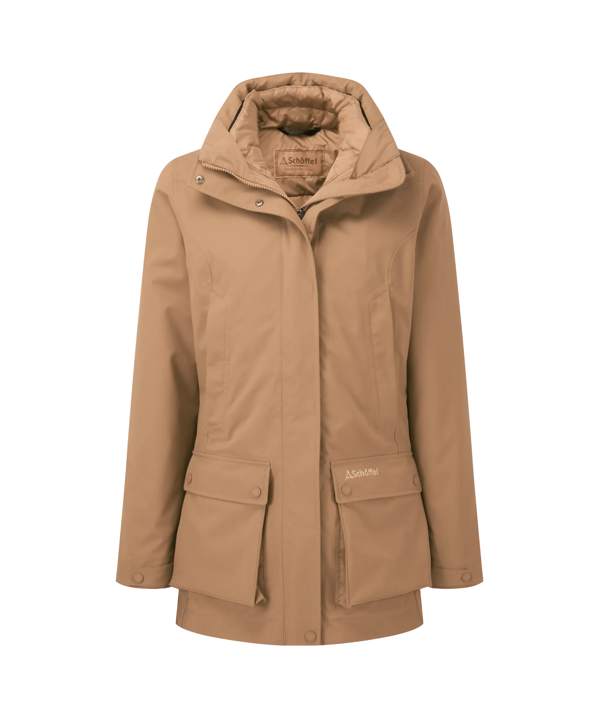 Uppingham 3 in 1 Coat - Bark