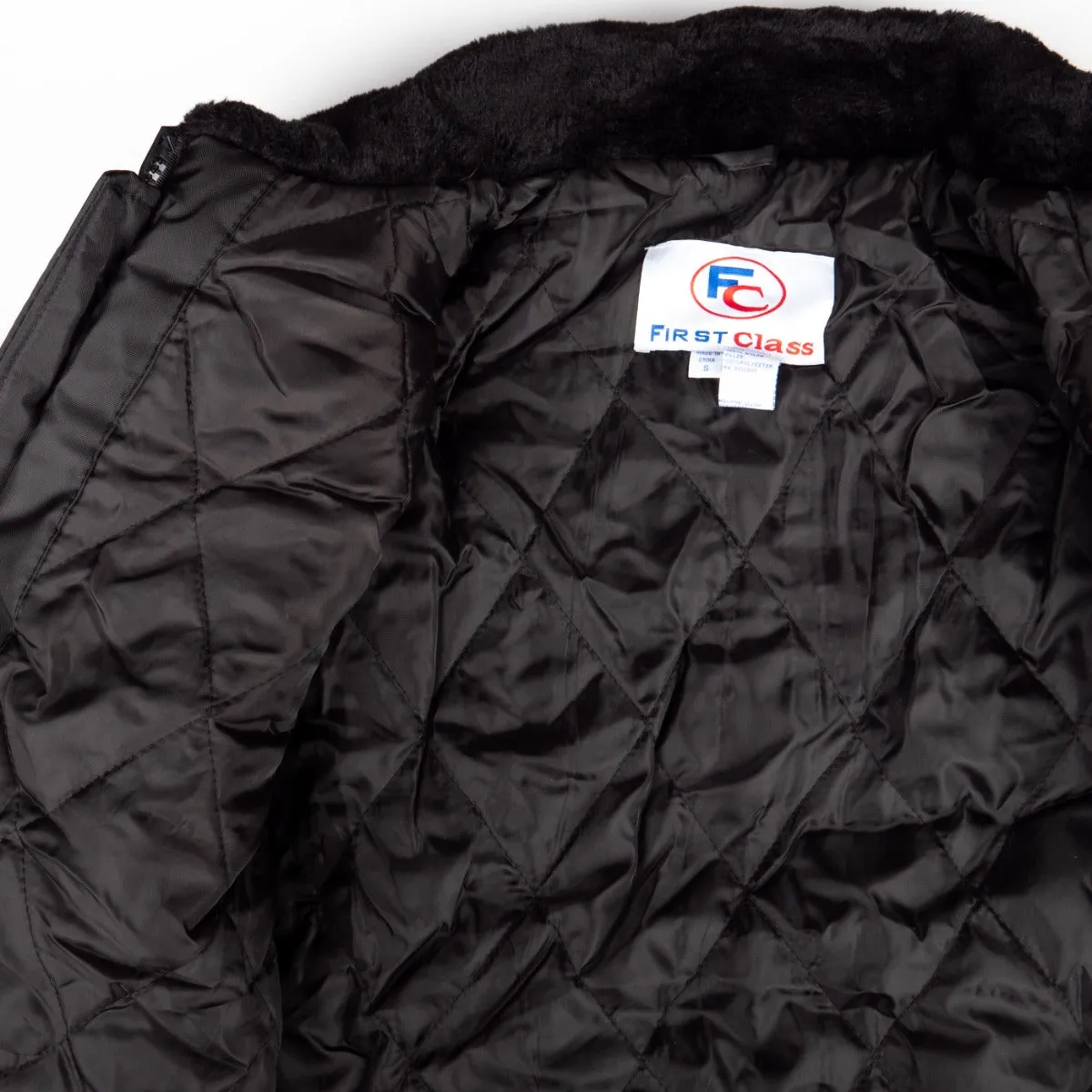 Watch-Guard Bomber Jacket (Black) with Reflective Security ID