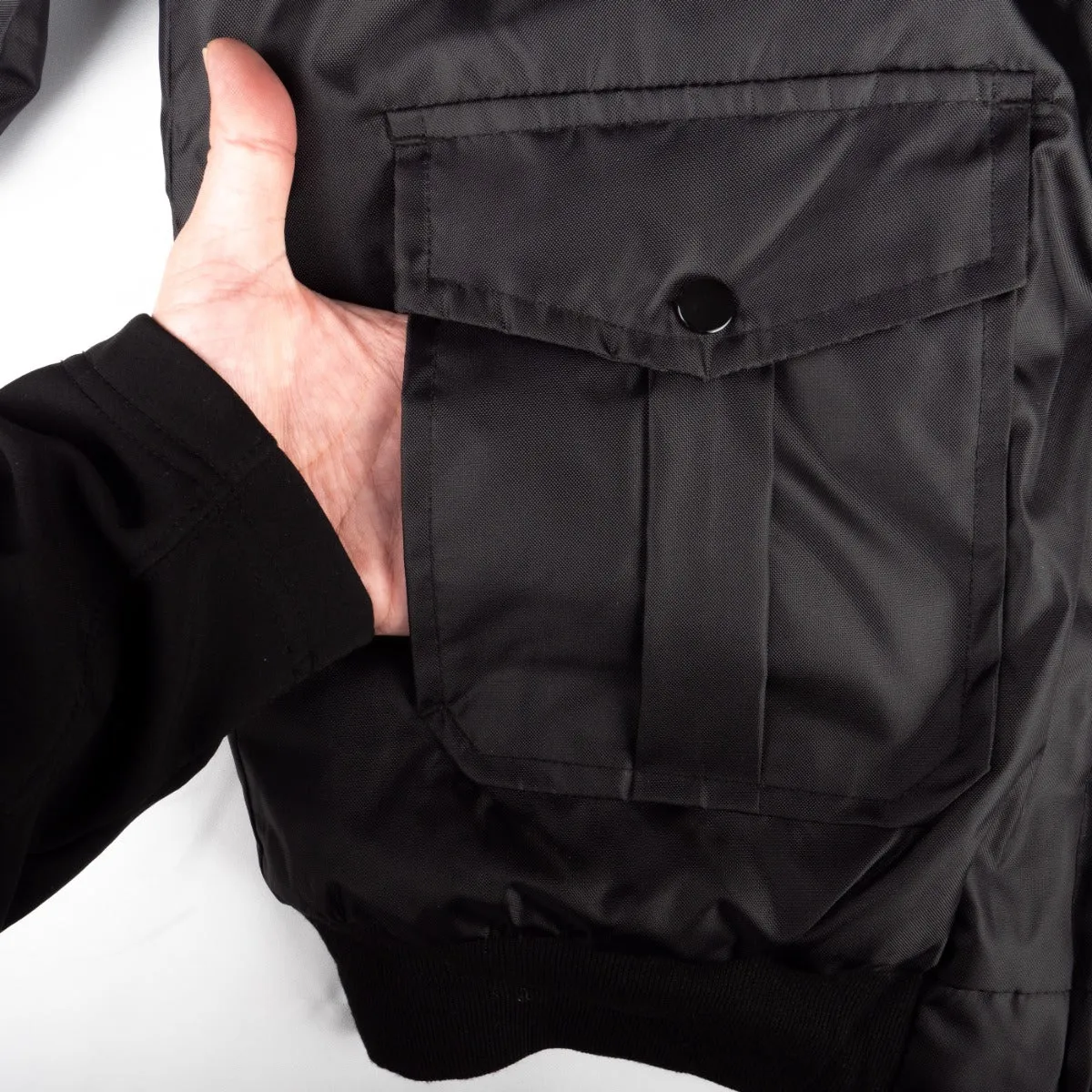 Watch-Guard Bomber Jacket (Black)