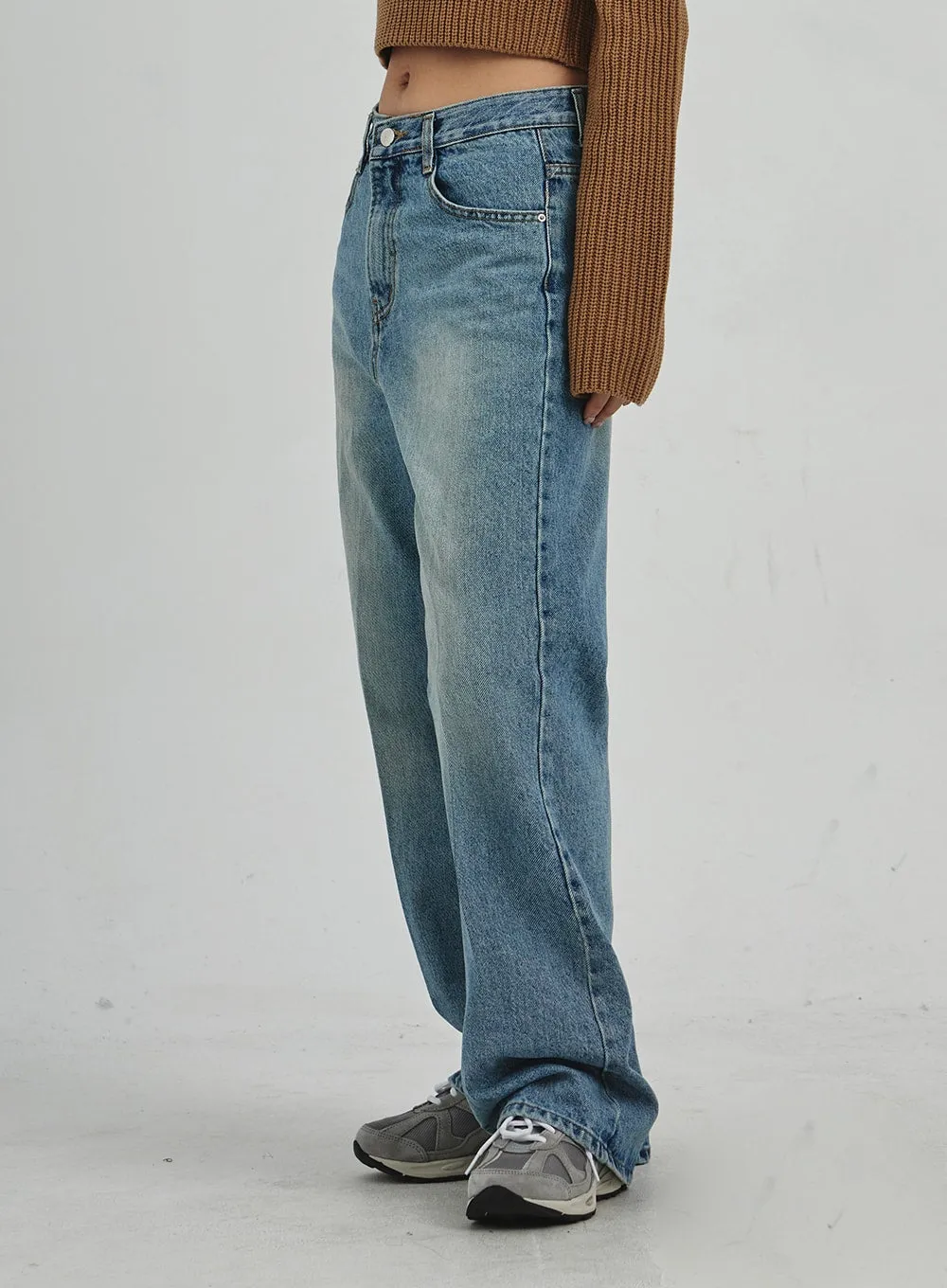 Wide Bootcut Jeans CD02