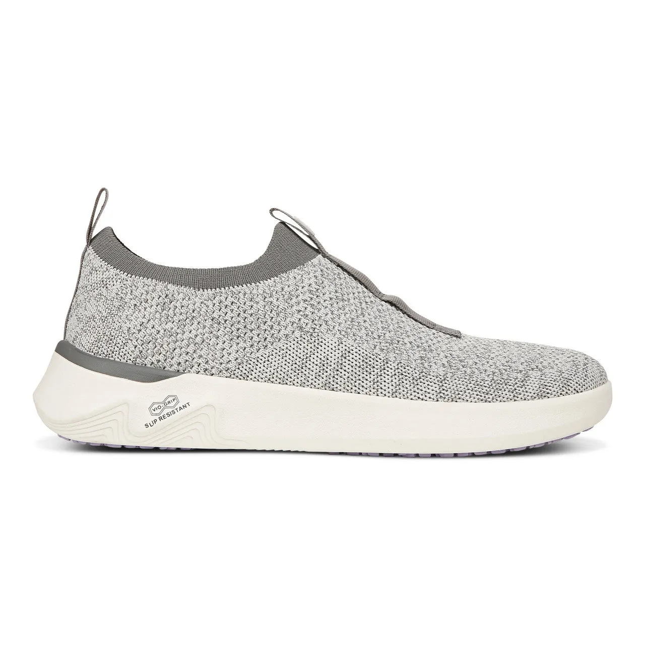 WOMEN'S VIONIC ADVANCE KNIT SLIP RESISTANT SNEAKER | VAPOR / CHARCOAL